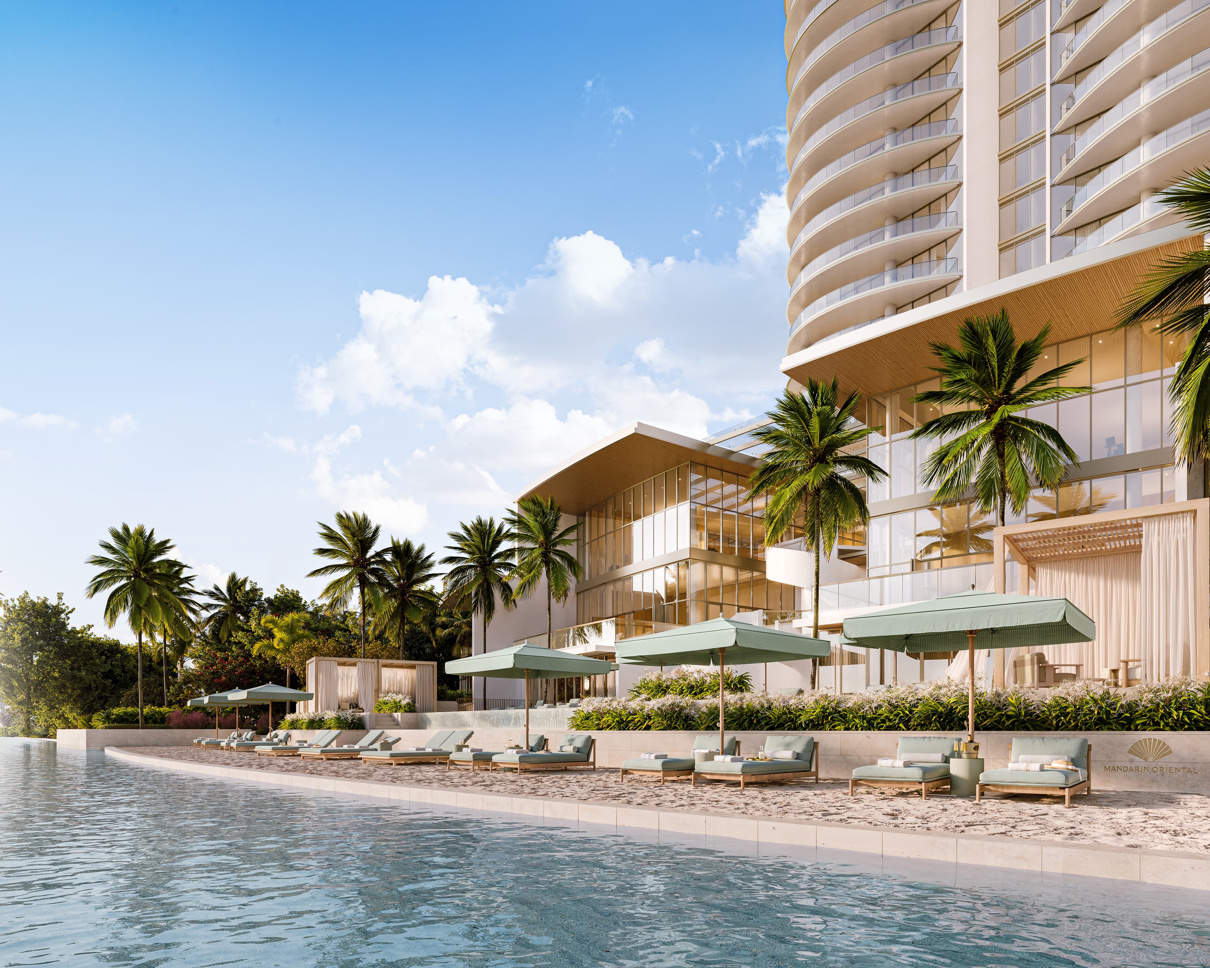 Mandarin Oriental Residences West Palm Beach beachfront view
